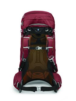 OSPREY hiking backpack AURA AG 65,  berry sorbet red