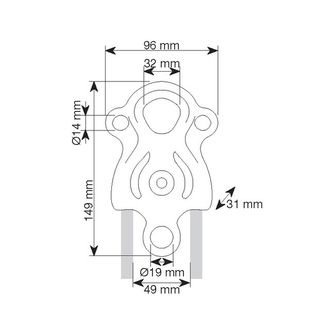 CAMP single pulley Naiad