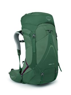 OSPREY hiking backpack AURA AG LT 65,  koseret/darjeeling spring gren