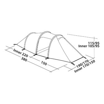 Robens Tent Pioneer EX for 3 persons