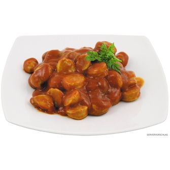 MFH Curry Sausage, canned, 400 g