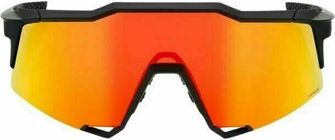 100% Speedcraft Sunglasses, Soft Tact Black