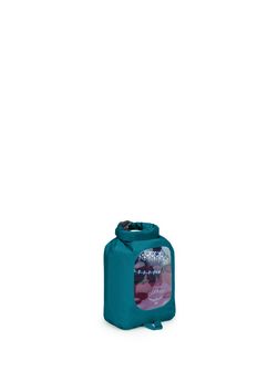 OSPREY packaging DRY SACK 3 W/WINDOW,  waterfront blue