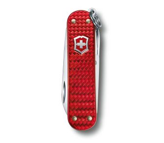 Victorinox Classic SD Precious Alox iConic Red Multifunctional Knife 58mm, red