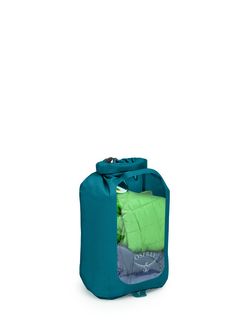 OSPREY packaging DRY SACK 12 W/WINDOW,  waterfront blue