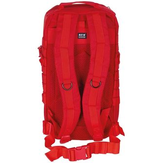 MFH US Backpack, Assault I, Basic, red