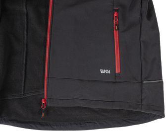 BENNON softshell jacket RUFUS black/red