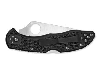 Spyderco Delica 4 Lightweight Pocket Knife 7,5cm Black, FRN