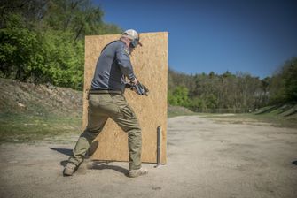 Helikon-Tex HYBRID TACTICAL pants - PolyCotton Ripstop - Mud Brown