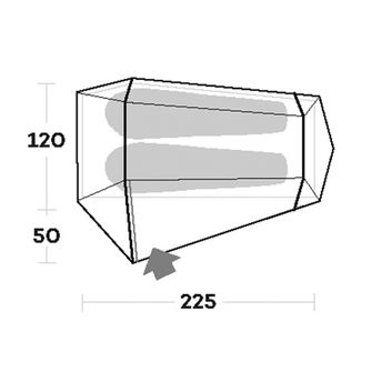 Ferrino Tent Lightent Pro for 2 persons olive