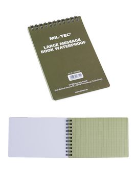 Mil-Tec large message book waterproof