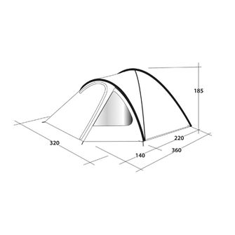 Outwell Zelt Cloud for 5 persons