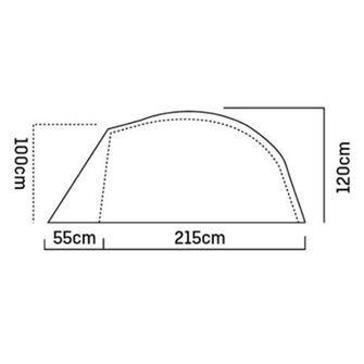 Salewa Puez Trek tent for 2 persons