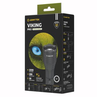 ArmyTek Viking Pro White LED Pocket Flashlight 2050 lm 136 g