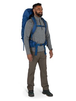 OSPREY hiking backpack ROOK 50,  astology blue/blue flame