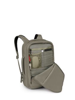 OSPREY bag AOEDE BRIEFPACK 22,  tan concrete