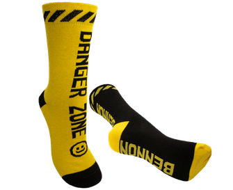 BENNON socks BENNONKY, yellow/black