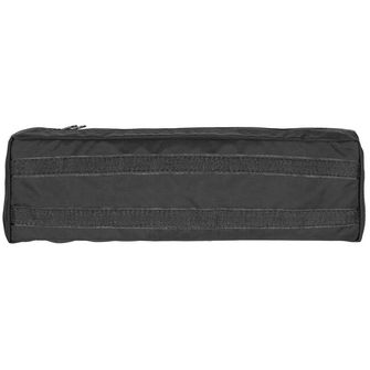 MFH Utility Pouch, Black, &quot;Mission I&quot;, Hooks and loop system