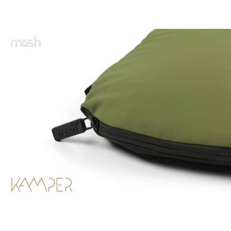 Mosh Kamper outdoor seat cushion, khaki/black