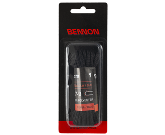 BENNON shoelaces Laces Black Box 170 cm