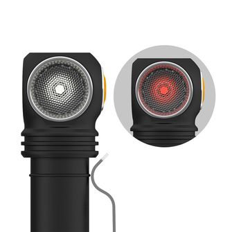 ArmyTek Wizard C2 WR Magnet White &amp; Red LED headlamp with magnetic holder 1100 lm battery power 3 h 65 g