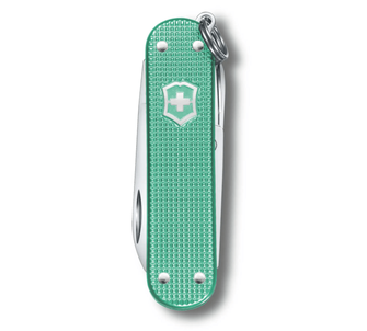 Victorinox Classic Colors Alox Alox Mint Mint Multifunction Knife 58 mm, Mentol, 5 functions