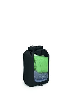 OSPREY packaging DRY SACK 12 W/WINDOW, black