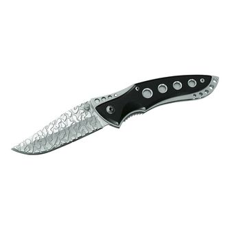 Herbertz pocket knife 8 cm, black, aluminum