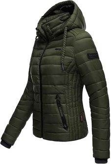 Navahoo Women&#039;s transitional jacket with hood Lulana, olive