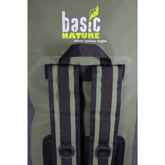 BasicNature Waterproof bag 90 L grey-green