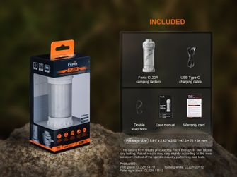 Fenix Rechargeable lantern CL22R, olive