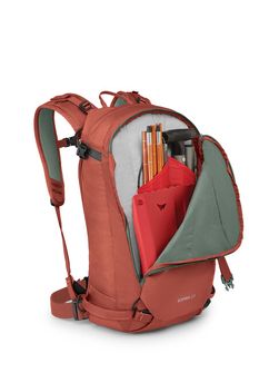 OSPREY skialp backpack SOPRIS 20,  emberglow orange