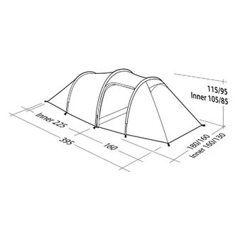 Robens Tent Voyager EX for 3 persons