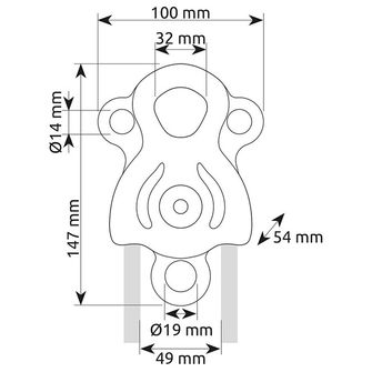 CAMP double pulley Janus PRO