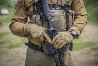 Helikon-Tex Range Tactical Gloves - PenCott WildWood™/ Coyote