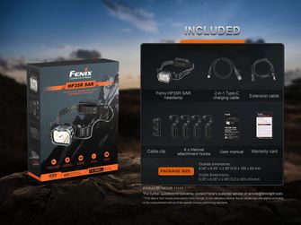 Fenix Rechargeable Headlamp Fenix HP35R SAR