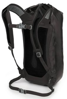 OSPREY city backpack TRANSPORTER ROLL TOP WATERPROOF 25, black