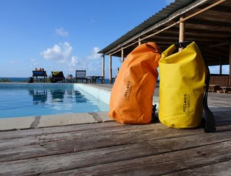 Basicnature 500d waterproof backpack 500d 20 l orange