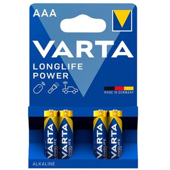 Varta Battery Longlife Power AAA / Micro 4 pieces