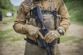 Helikon-Tex Range Tactical Gloves - PenCott WildWood™/ Coyote