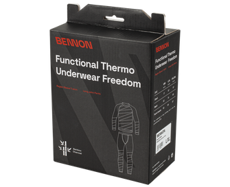 BENNON thermal underwear FREEDOM, black