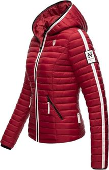 Navahoo Women&#039;s transitional jacket with hood Kimuk Princess, blood red