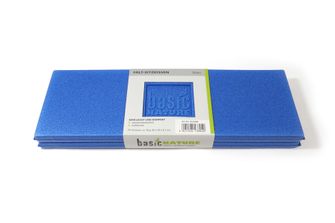 Basicnature folding pillow for sitting blue
