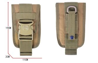 DRAGOWA TACTICAL Smartphone case Zulu, khaki