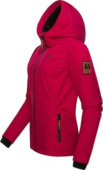 Marikoo Women&#039;s transitional jacket with hood Brombeere, fuchsia