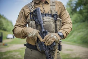 Helikon-Tex Range Tactical Gloves - PenCott WildWood™/ Coyote