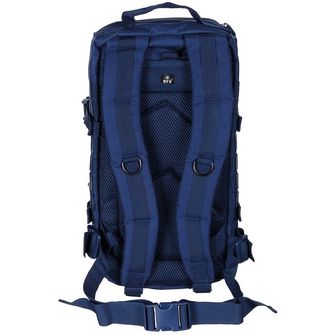 MFH US Backpack, Assault I, Basic, blue
