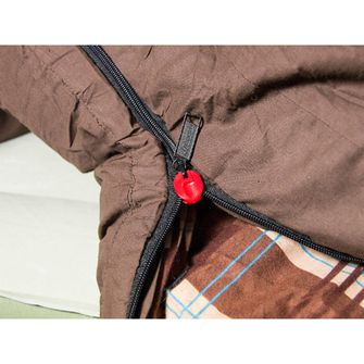 Coleman Sleeping bag Hampton for two persons, brown