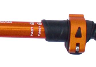 Pinguin trekking poles Shock FL/TL foam, Orange