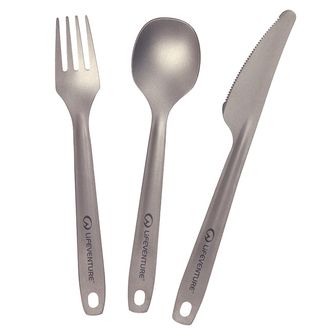Lifeventure Titanium cutlery set